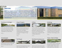 Tablet Screenshot of nelson-construction.com